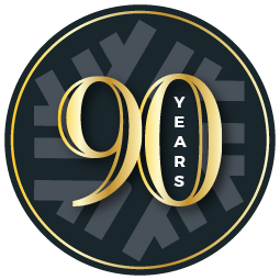 FEM 90 Years Badge